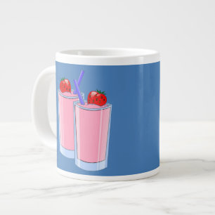 Milchshakes für zwei Jumbo-Tasse