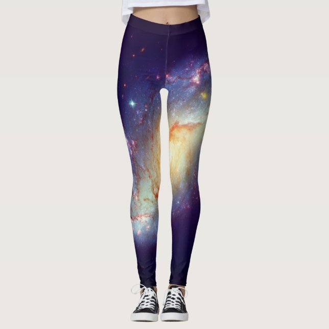 Milchstraße-Galaxie Leggings (Vorderseite)
