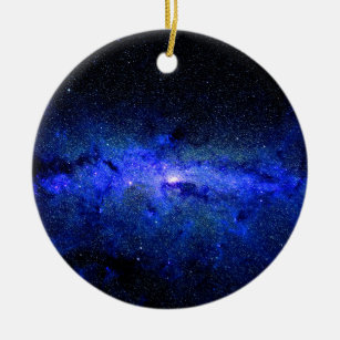 Milchstraße-Galaxie-Raum-Foto Keramik Ornament