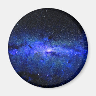 Milchstraße-Galaxie-Raum-Foto Magnet