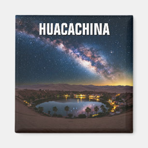 Milchstraße Huacachina Peru Reisen Magnet