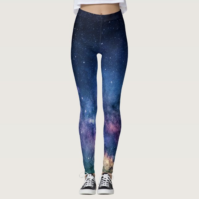 Milchstraße Leggings (Vorderseite)