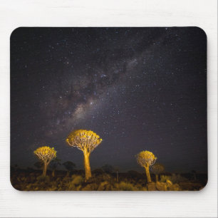 Milchstraße Quiver Tree   Keetmanshoop Namibia Mousepad