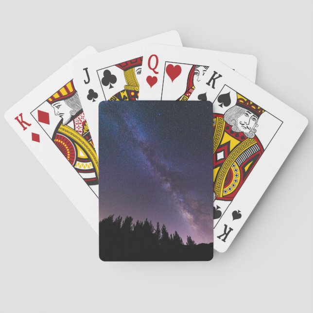 Milchstraße | Rose Valley, Kalifornien Spielkarten (Rückseite)