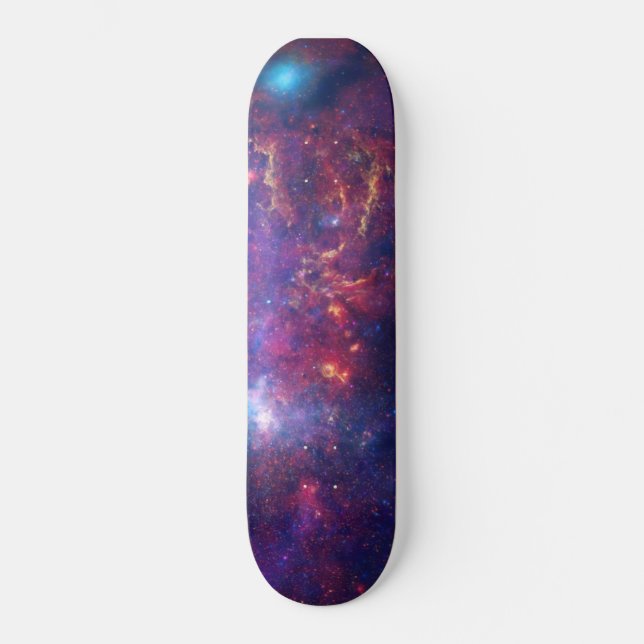 Milchstraße-Skateboard Skateboard (Vorderseite)