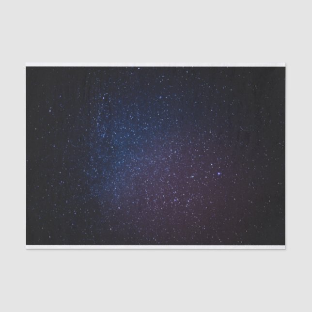 Milchstraße spielt nächtlichen Himmel die Seidenpapier (Vorderseite)