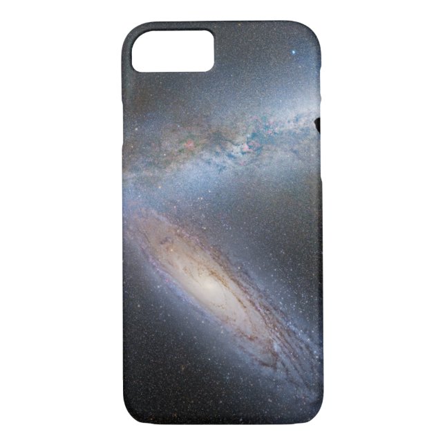 Milchstraße Spiral Galaxy Sky Space Universell Case-Mate iPhone Hülle (Rückseite)