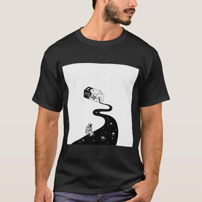 Milchstraße T-Shirt (Vorderseite)