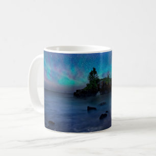 Milchstraße über Hollow Rock Kaffeetasse
