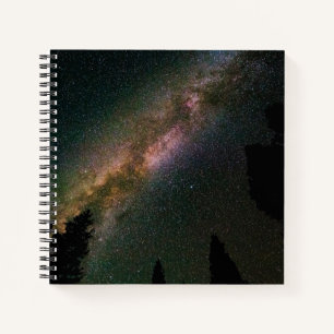 Milchstraße über Lizard Head Pass Notizbuch