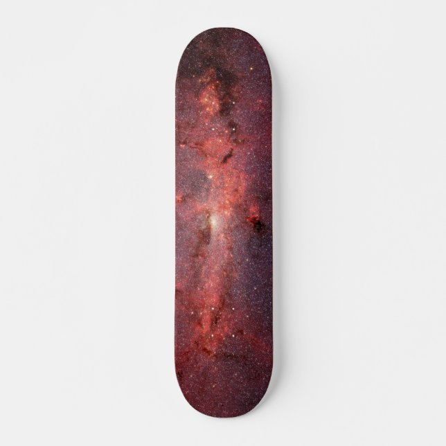 Milchstraßengalaktikzentrum, Sterne, Wolken, Clust Skateboard (Vorne)