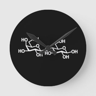 Milchstruktur Runde Wanduhr