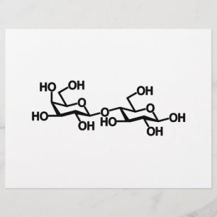 Milchstruktur von Lactose Flyer