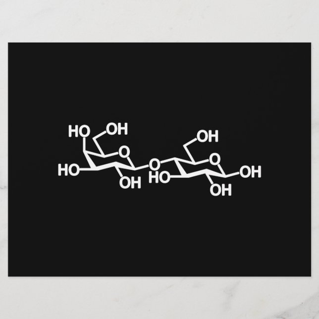 Milchstruktur von Lactose Flyer (Vorne)