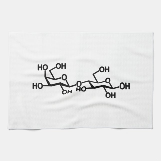 Milchstruktur von Lactose Handtuch (Horizontal)