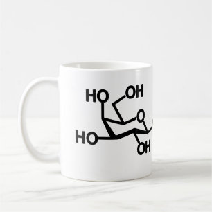 Milchstruktur von Lactose Kaffeetasse