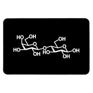 Milchstruktur von Lactose Magnet