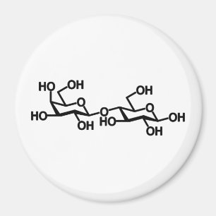 Milchstruktur von Lactose Magnet