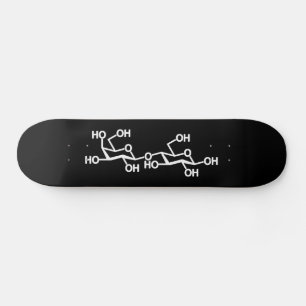 Milchstruktur von Lactose Skateboard