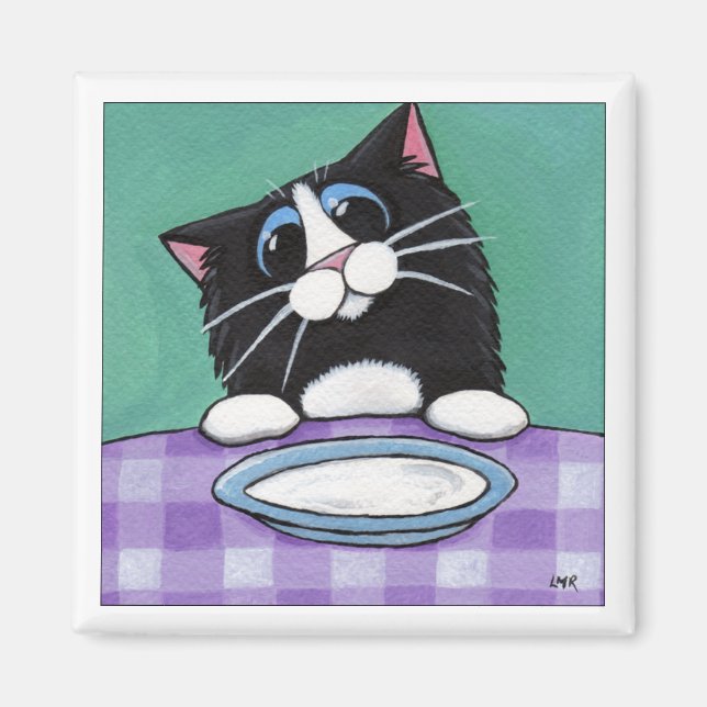 Milchzeitkatze Magnet (Vorne)