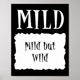 MILD - Hot Packet Halloween Taco-Kostüm Poster