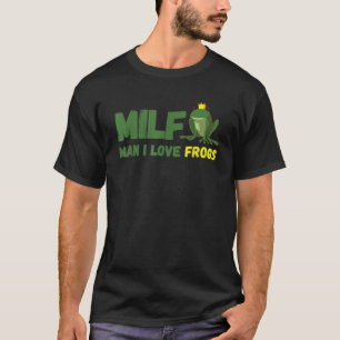 MILD Mann I Liebe Frösche Funny Gift für Frosch Am T-Shirt
