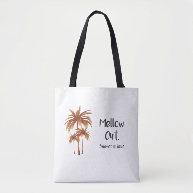 Mildern Sie heraus - Sommer ist hier Tasche (Vorderseite)