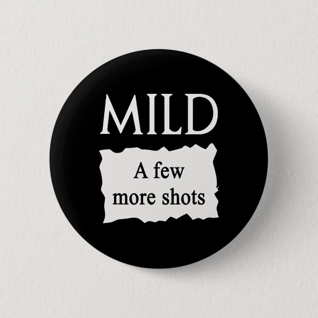 Mildes Hot Sauce Packet Group Halloween-Kostüm Button (Vorderseite)