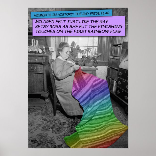 Mildred, die Gay Betsy Ross Poster (Vorne)