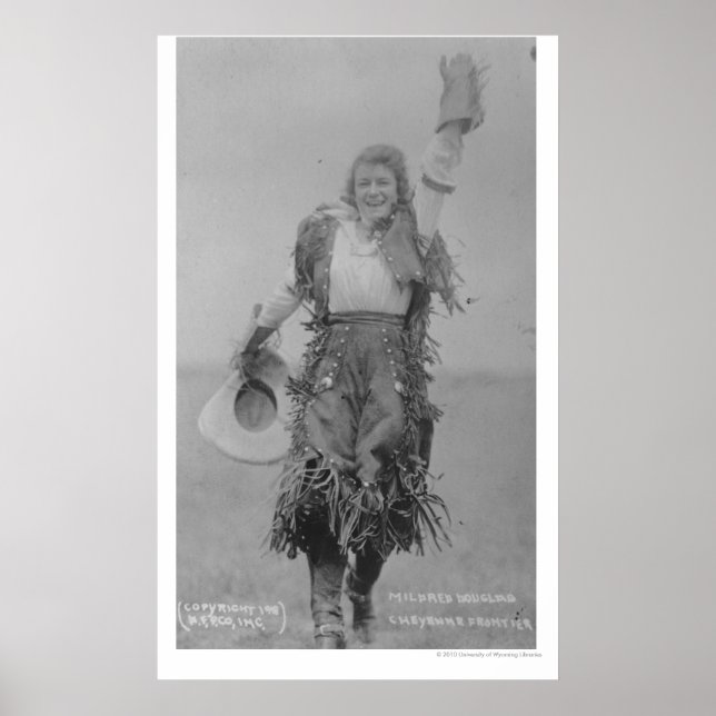 Mildred Douglas. Poster (Vorne)