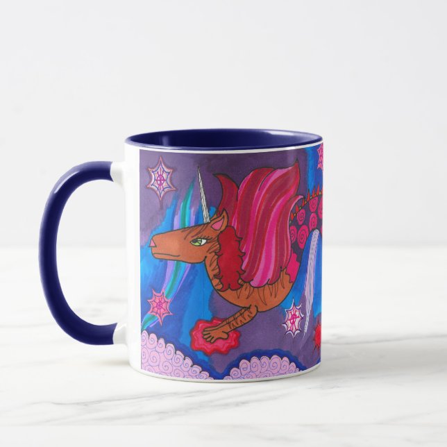„Mildreds Nachtflug“ Tasse (Links)