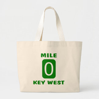 Mile 0 Key West Jumbo Stoffbeutel