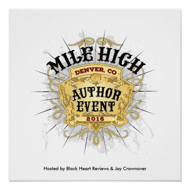 Mile High Author Event Poster (Vorderseite)