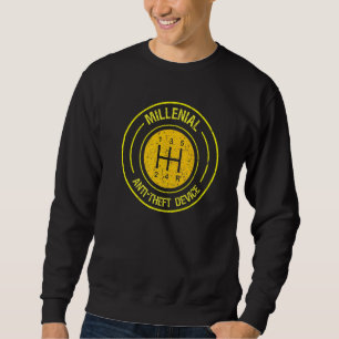 MILENIALE KFZ-KFZ-KRAFTFAHRZEUG SWEATSHIRT