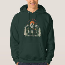 Miles & Mountains sweatshirt