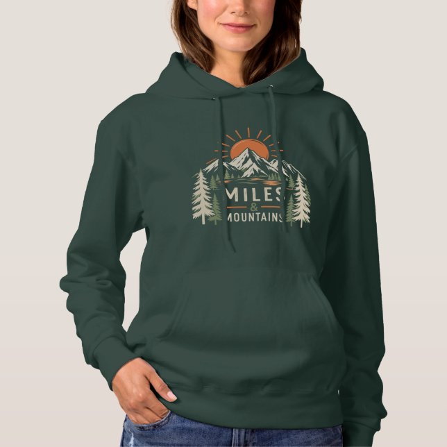 Miles & Mountains sweatshirt  (Vorderseite)