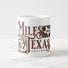 Miles Texas 20oz Jumbo-Tasse