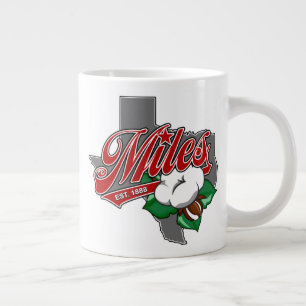 "MILES, TEXAS - BAUMWOLLE" 20oz Riesenkaffee Tasse