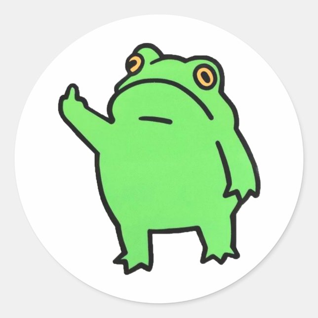 MILF Man, j'aime les grenouilles Stickers (Devant)