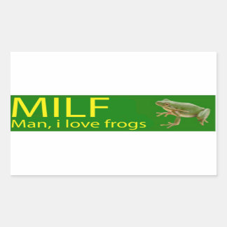 MILF Man, J'aime les grenouilles Stickers Meilleur