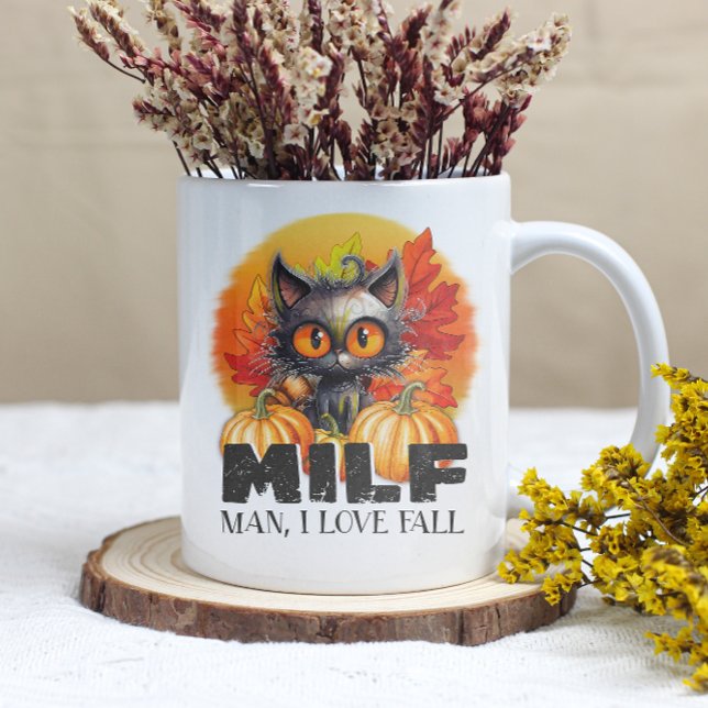 Milf, Mann I Liebe Fall Kaffeetasse (Von Creator hochgeladen)