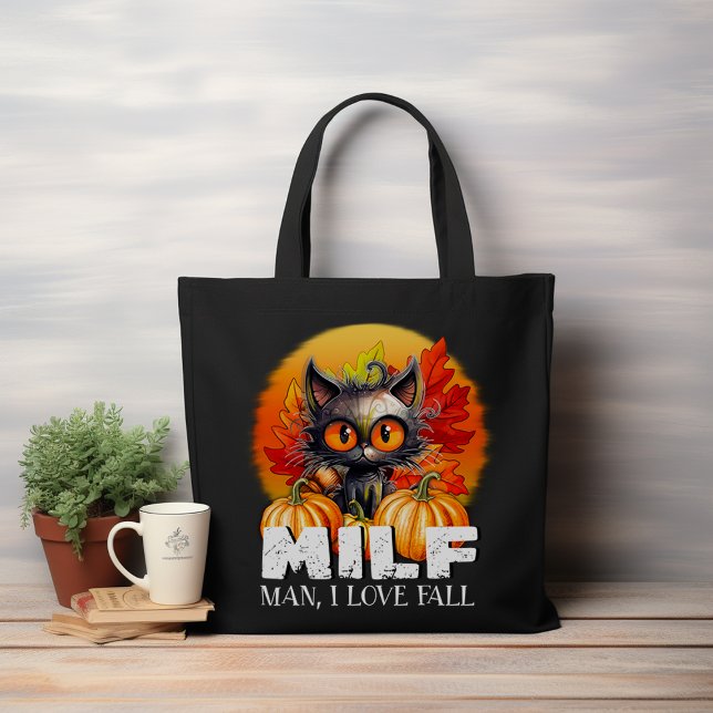 Milf, Mann I Liebe Herbst, Herbstsonnenduft Tasche (Von Creator hochgeladen)