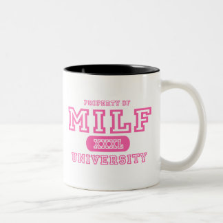 MILF Universität Zweifarbige Tasse
