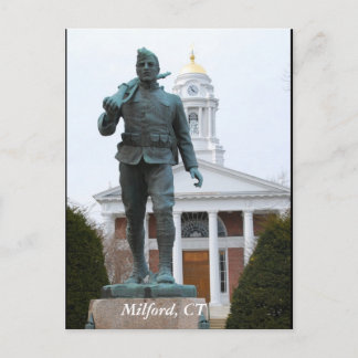 Milford, CT Postcard Postkarte