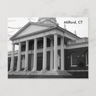 Milford, CT Postcard Postkarte
