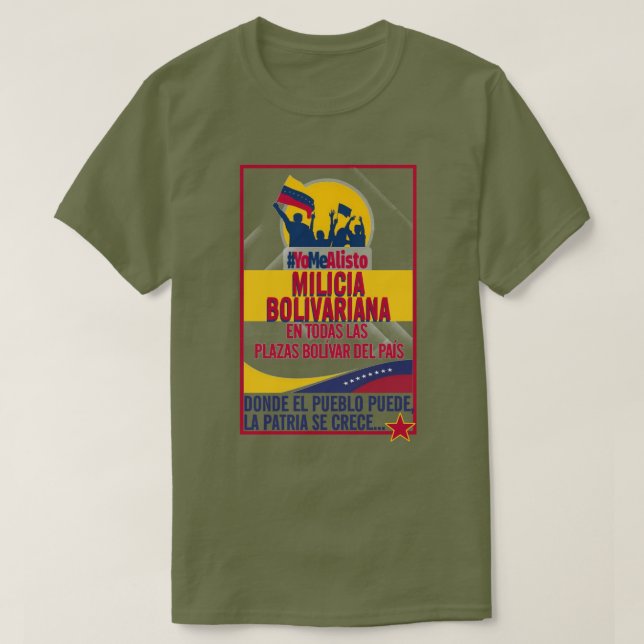 MILICIA BOLIVARIANA T-Shirt (Design vorne)