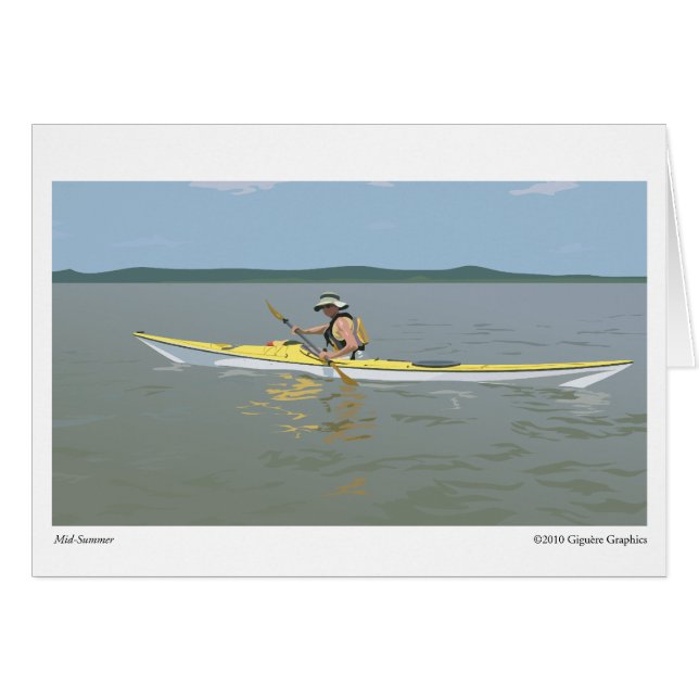 Milieu de l'été (Devant Horizontal)