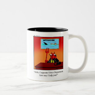 Milieu de travail amusant Mug d'éthique d'entrepri