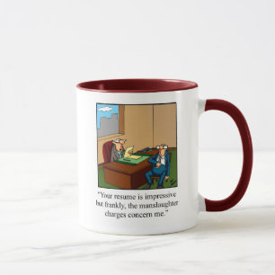 Milieu de travail amusant Reprendre Mug Impression