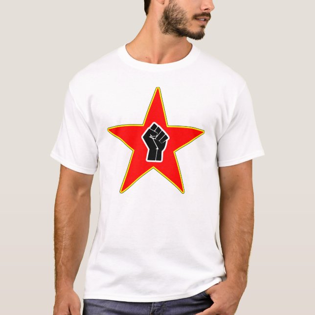 Militanter Stern-T - Shirt (Vorderseite)